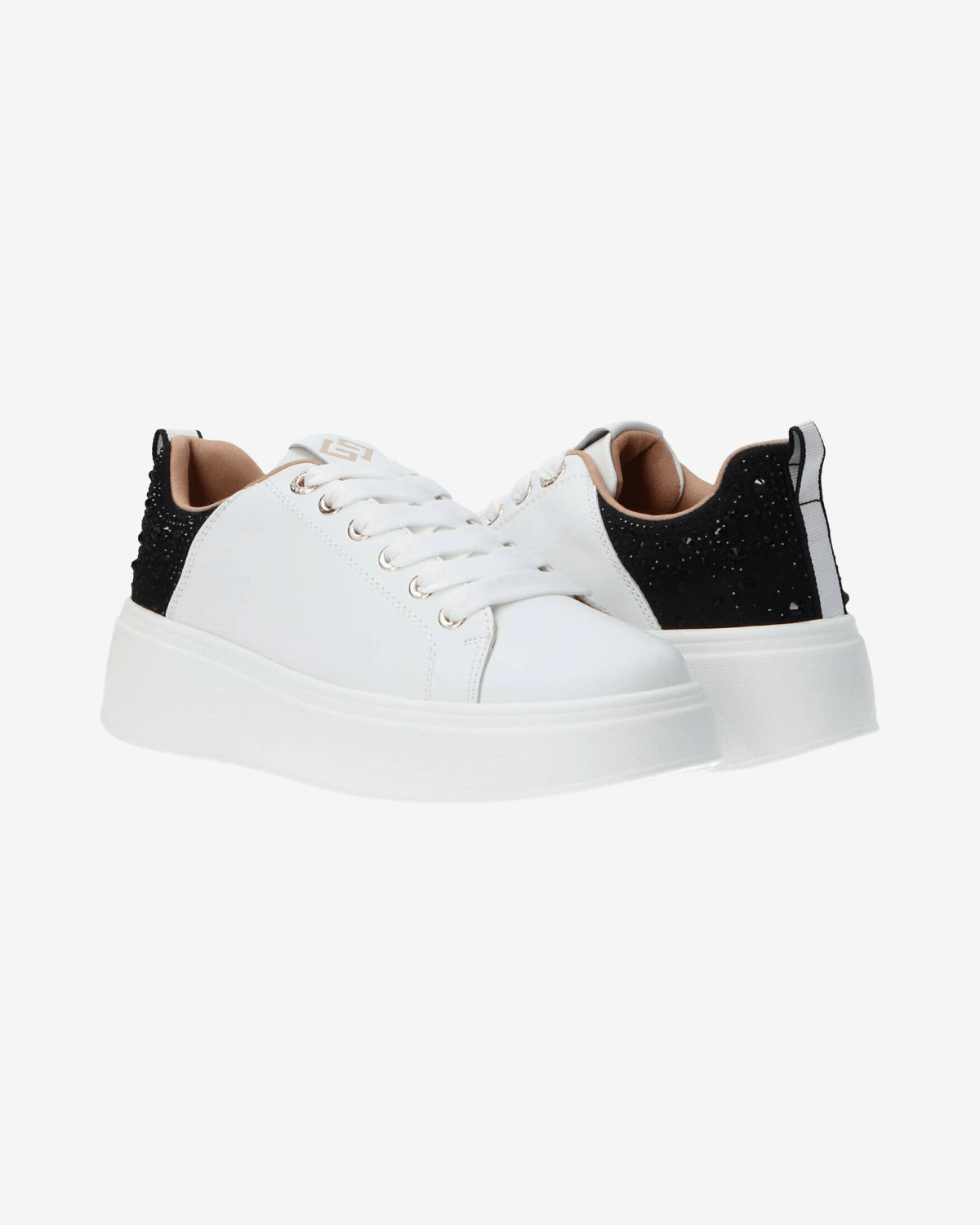 Sneakers GB915 strass bicolor