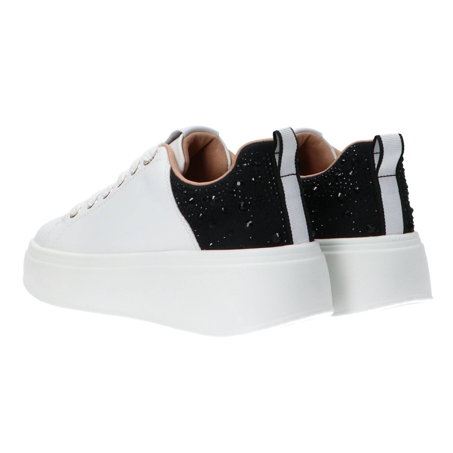 Sneakers GB915 strass bicolor