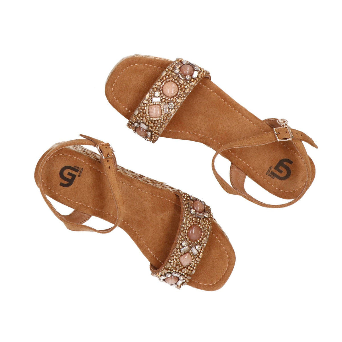 Sandali GC 662 strass