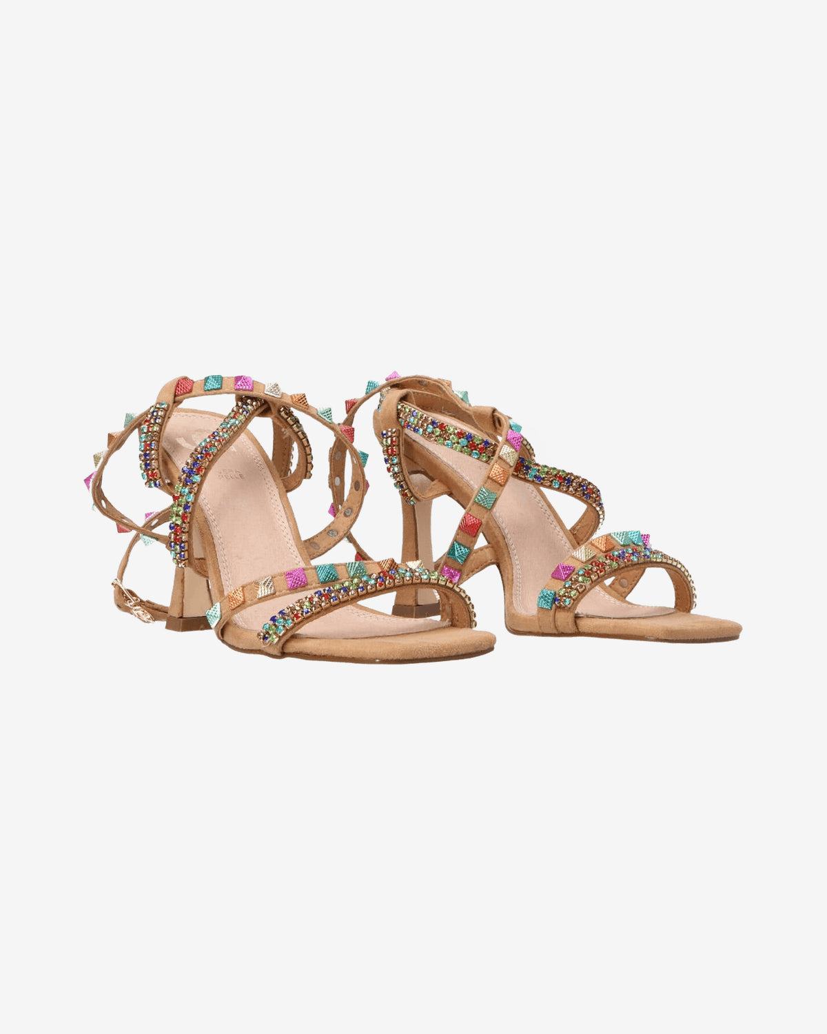 Sandali GC 670 tacco multicolor