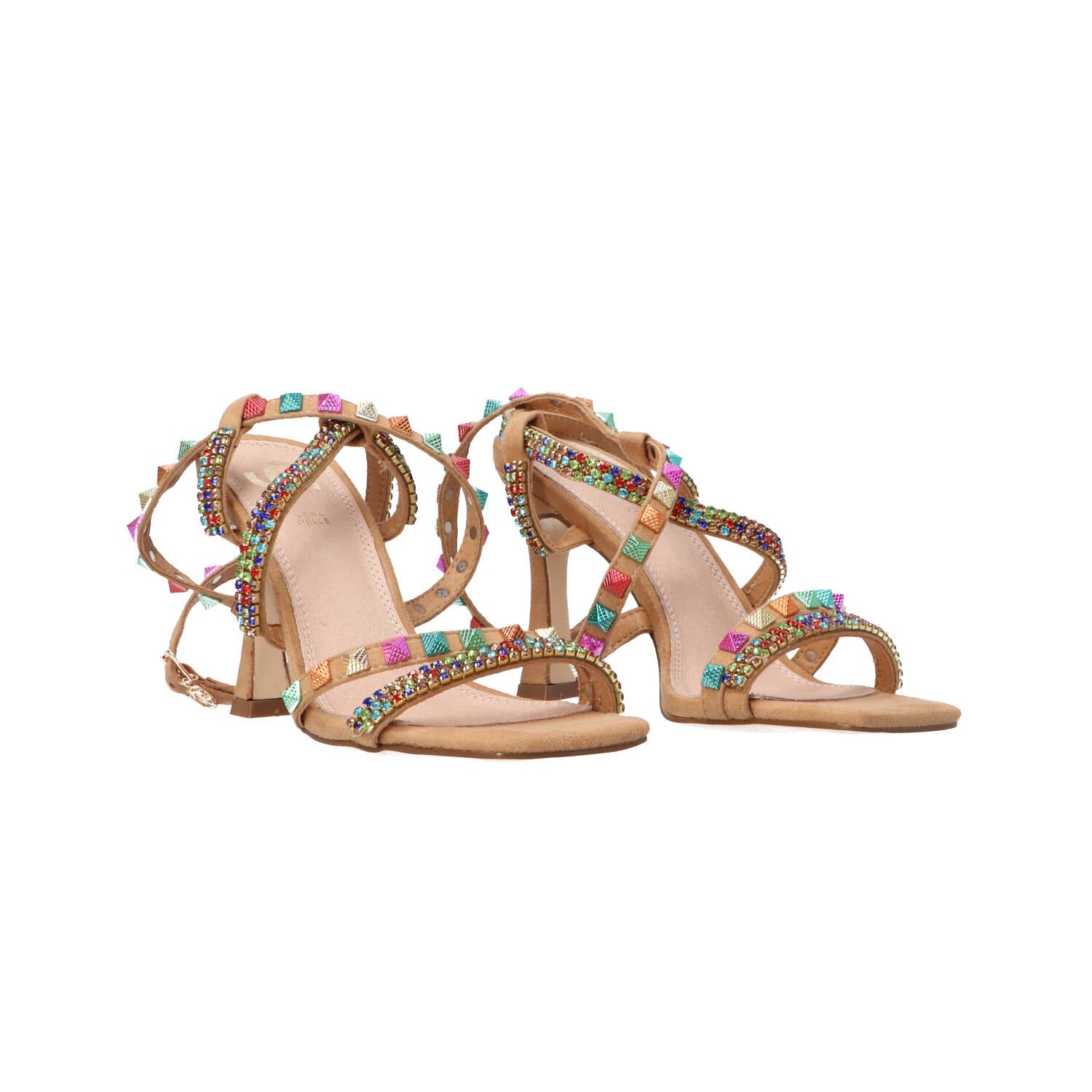 Sandali GC 670 tacco multicolor