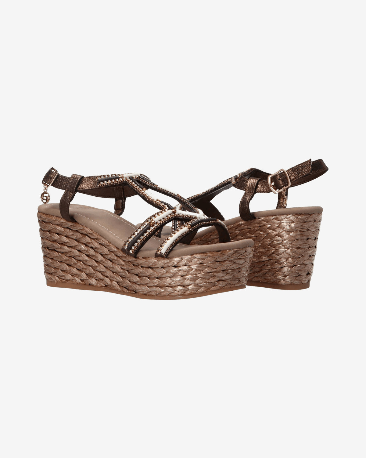 Sandali GC 675 zeppa