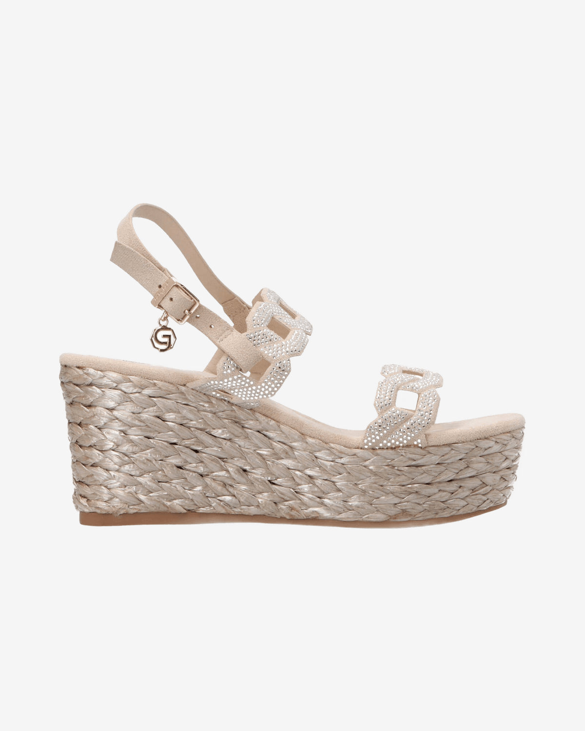 Sandali GC681 zeppa