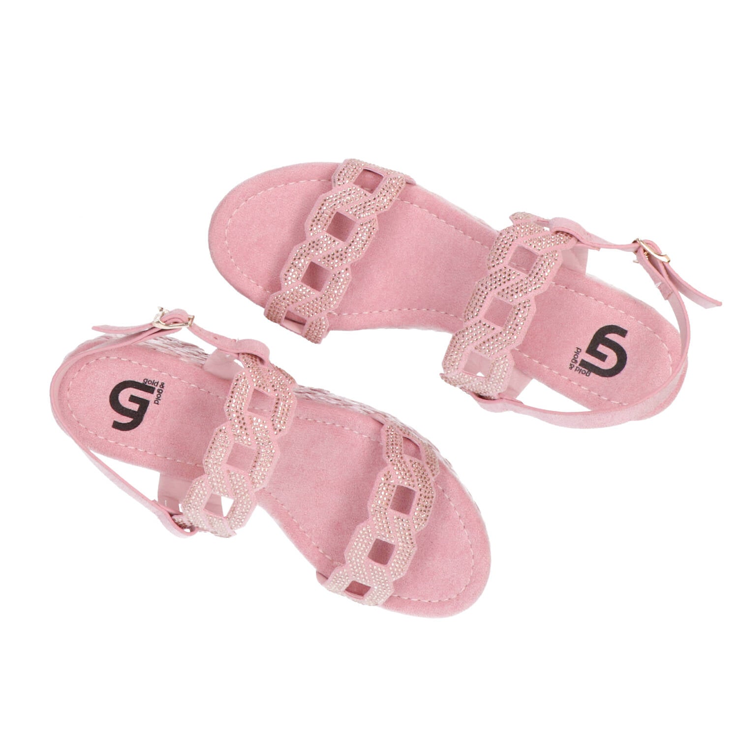 Sandali GC681 zeppa
