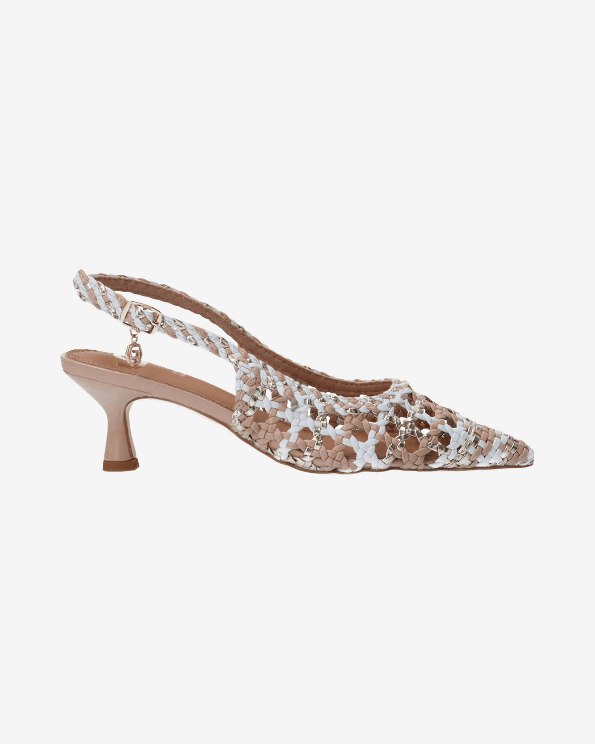 Decolletes GD246 Intreccio multicolore