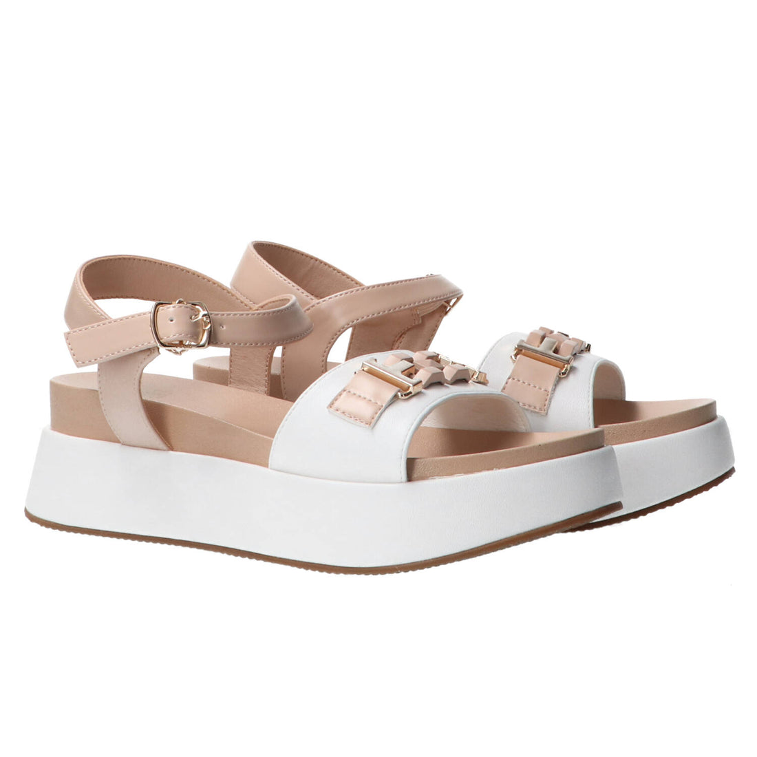Sandali Gold&gold GD441 FIBBIA PLATFORM