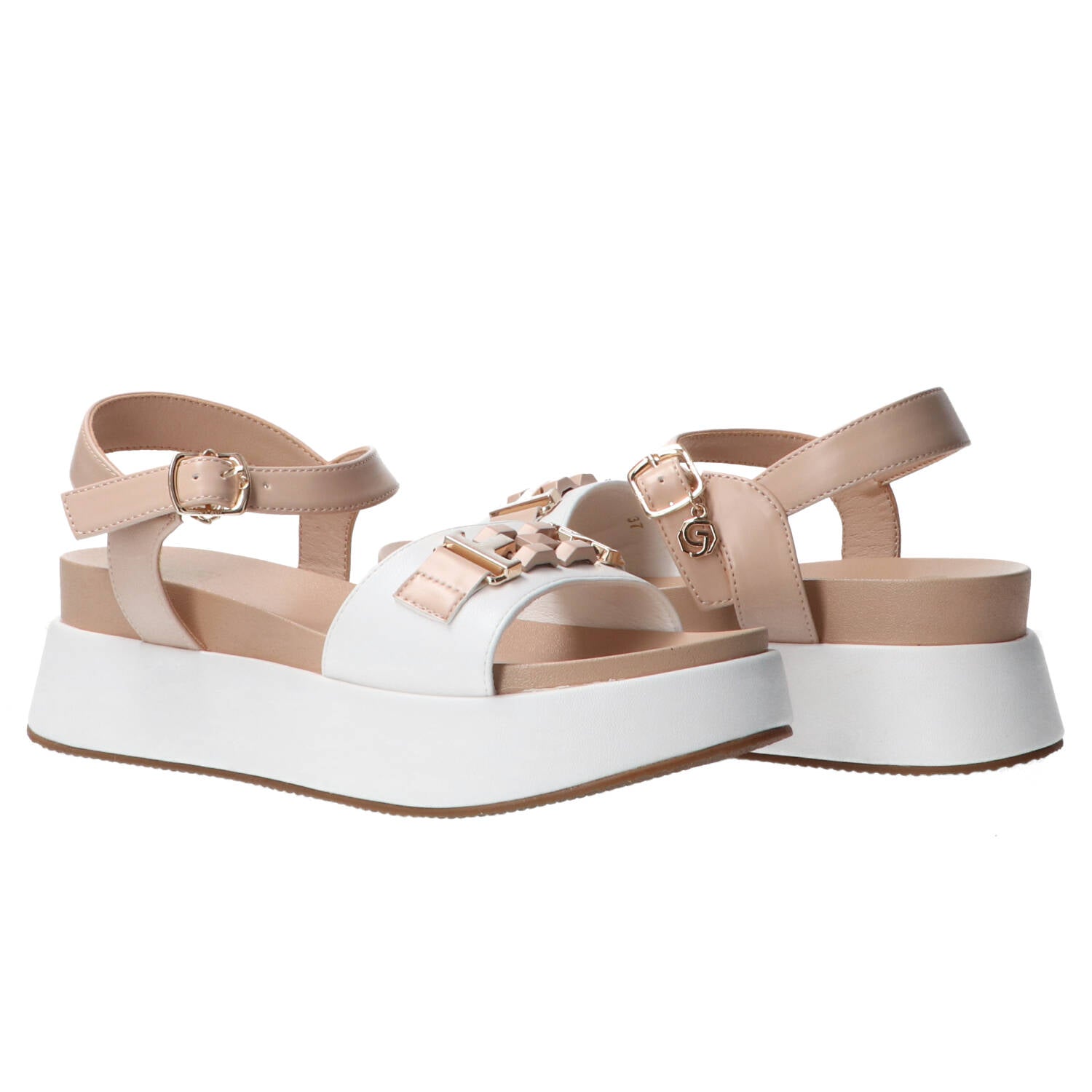 Sandali Gold&gold GD441 FIBBIA PLATFORM