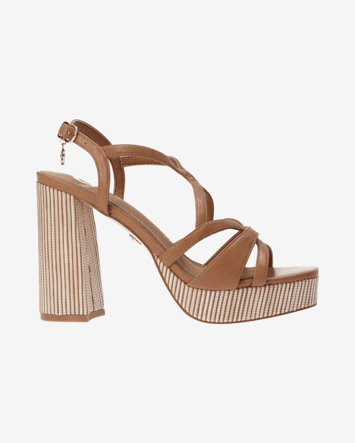 Sandali GD87 intreccio ecopelle