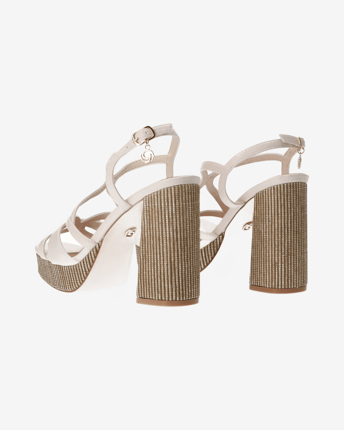 Sandali GD87 intreccio ecopelle