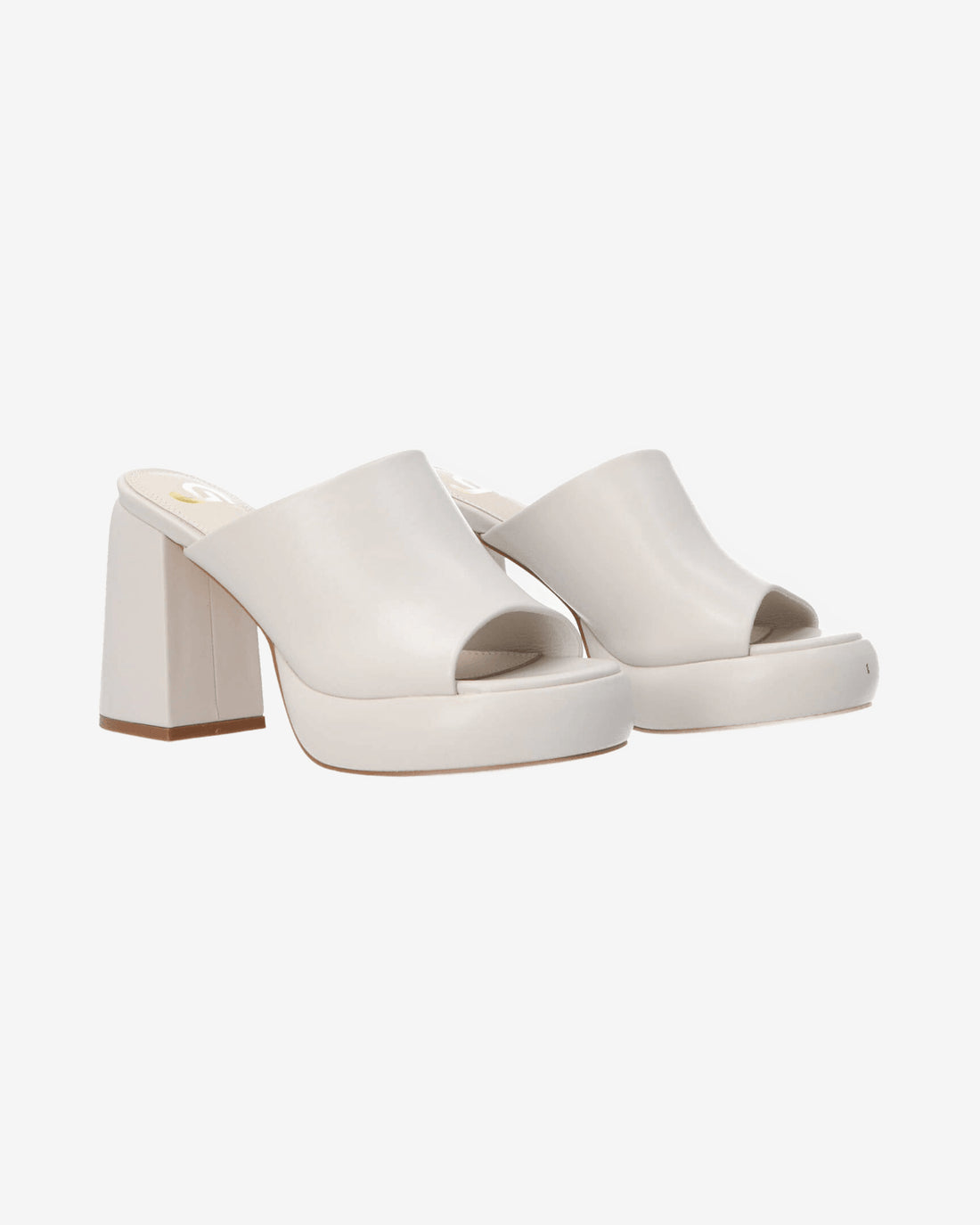 Sabot Tacco Largo — Gold&gold
