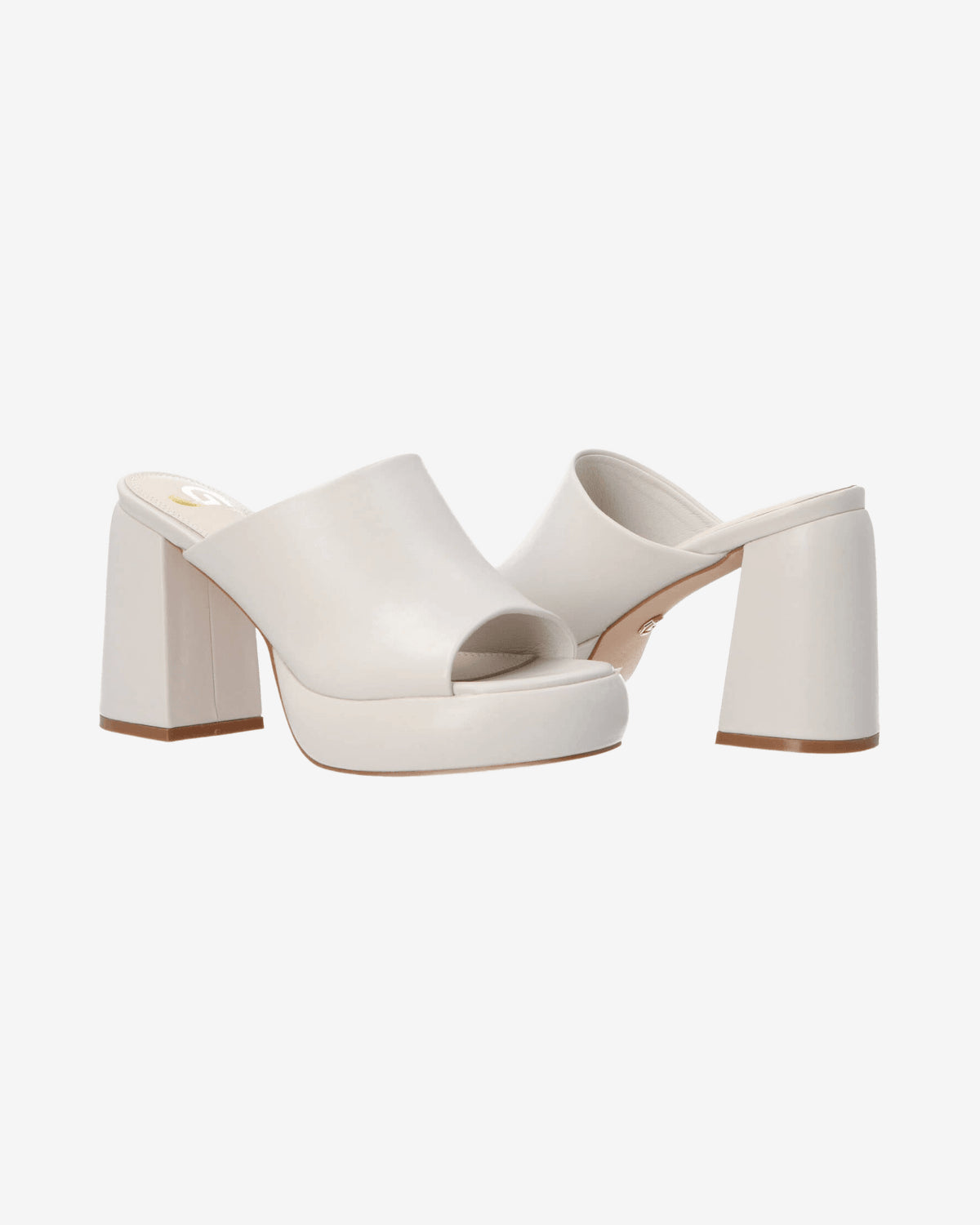Sabot Tacco Largo — Gold&gold