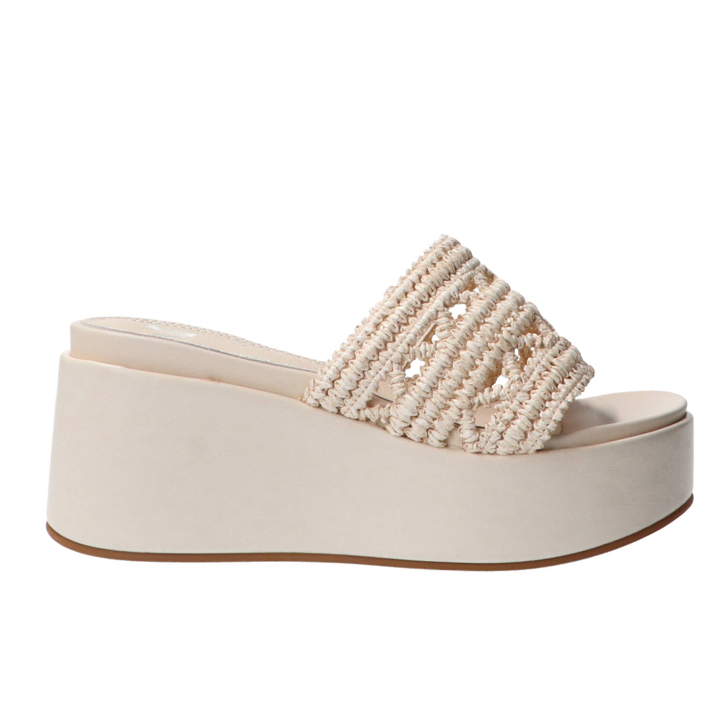 Sandali Gold&gold GU359 CIABATTA PLATFORM INTRECCIO