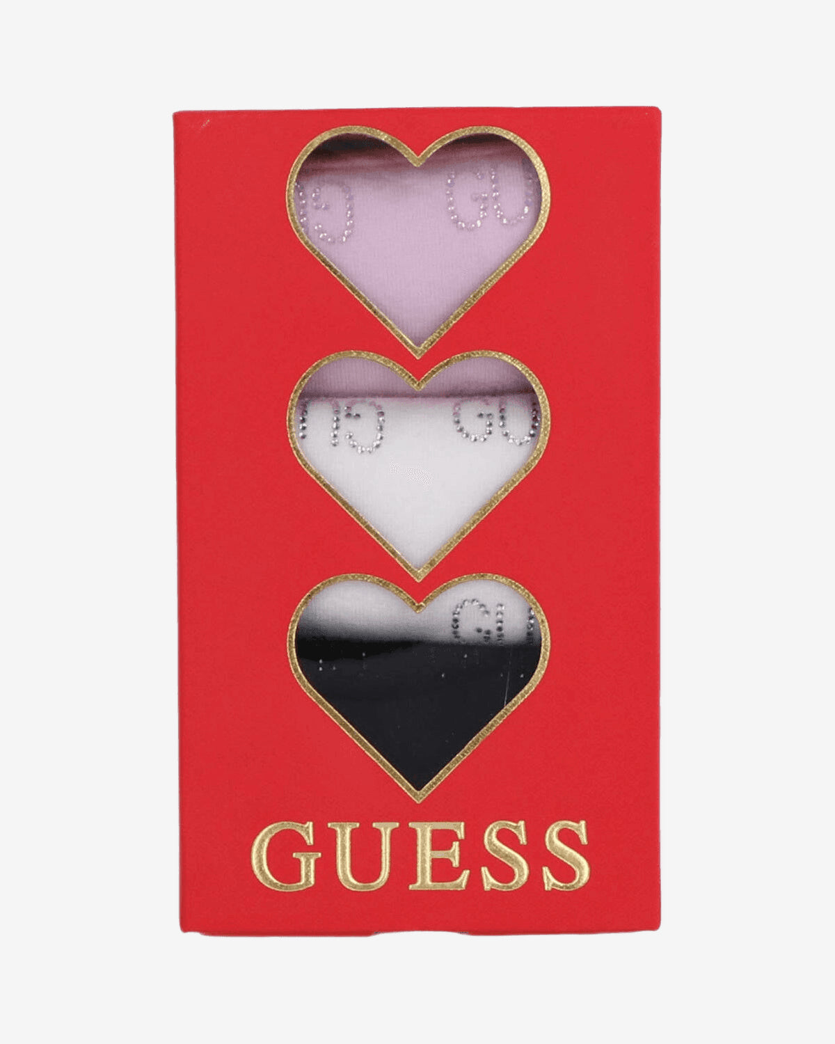 Calze Guess 3 Pack Rhinestone Donna