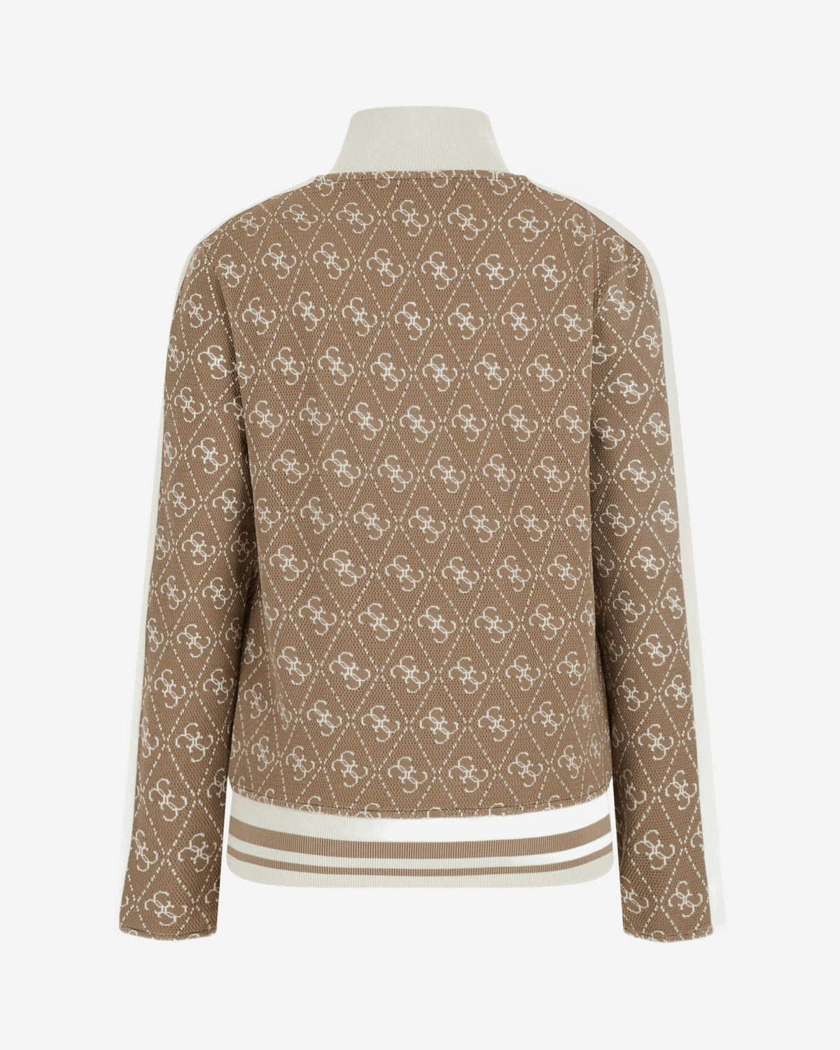 4g Rhombus Jacquard Full-Zip S
