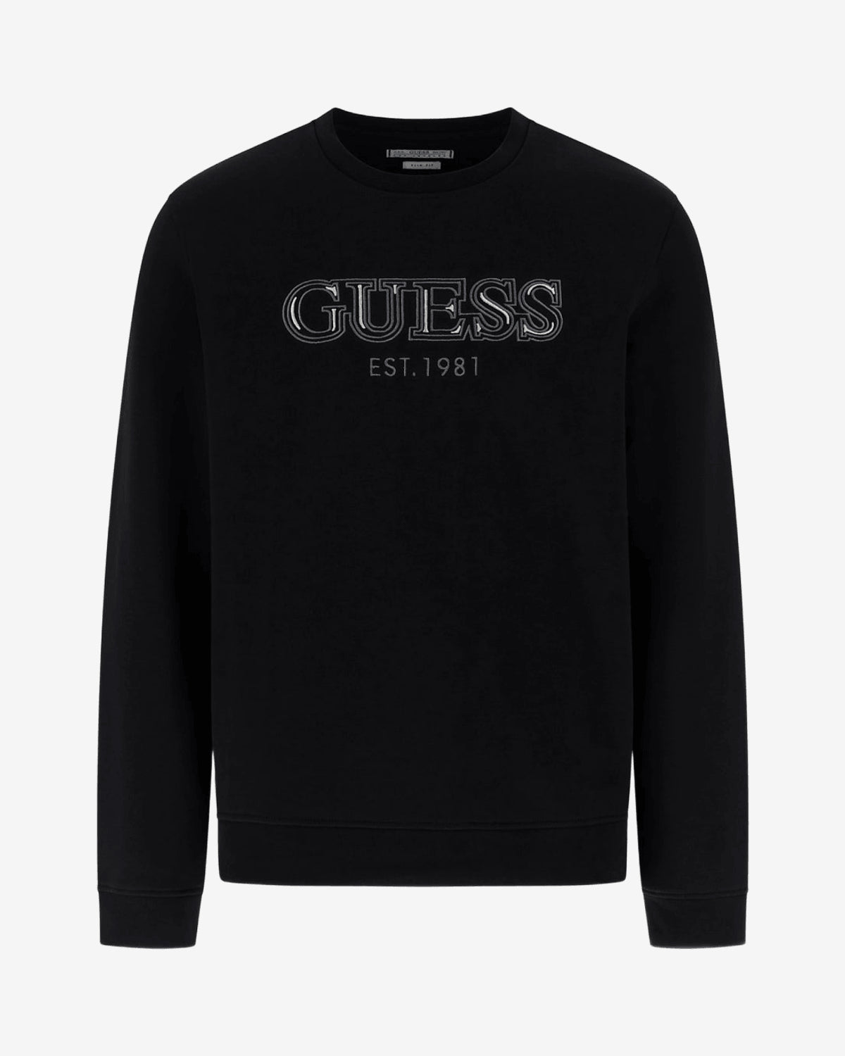 Felpa Guess Logo Cotone Uomo