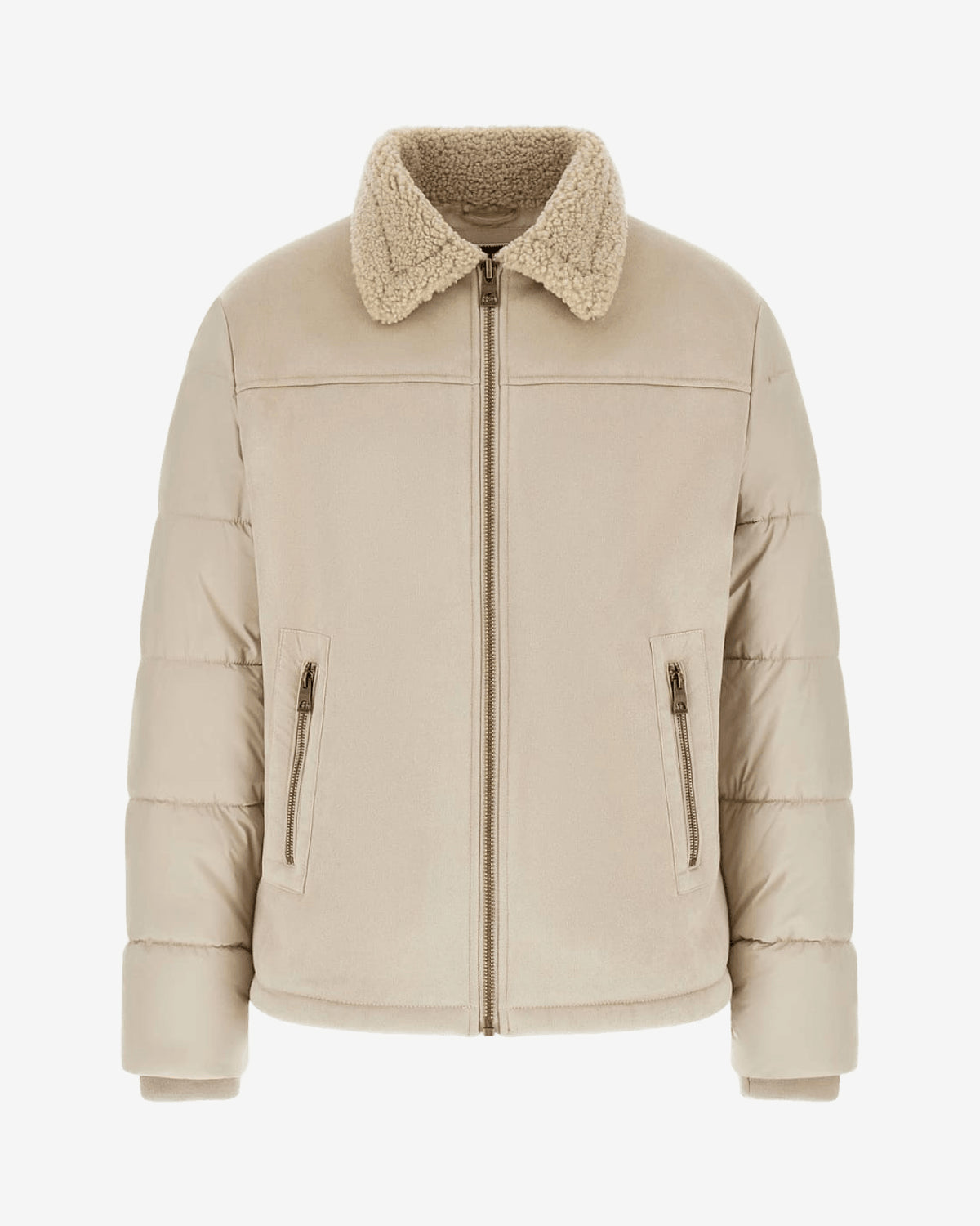 Shearling Puffa Jacket