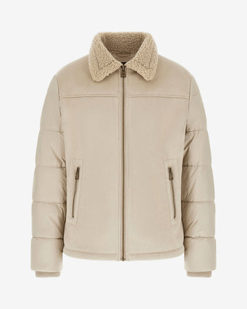 Shearling Puffa Jacket