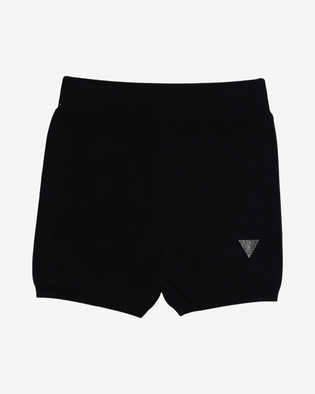 Pantaloncini Alexia Short logo strass W4GZ25Z3F40 - foto indossata