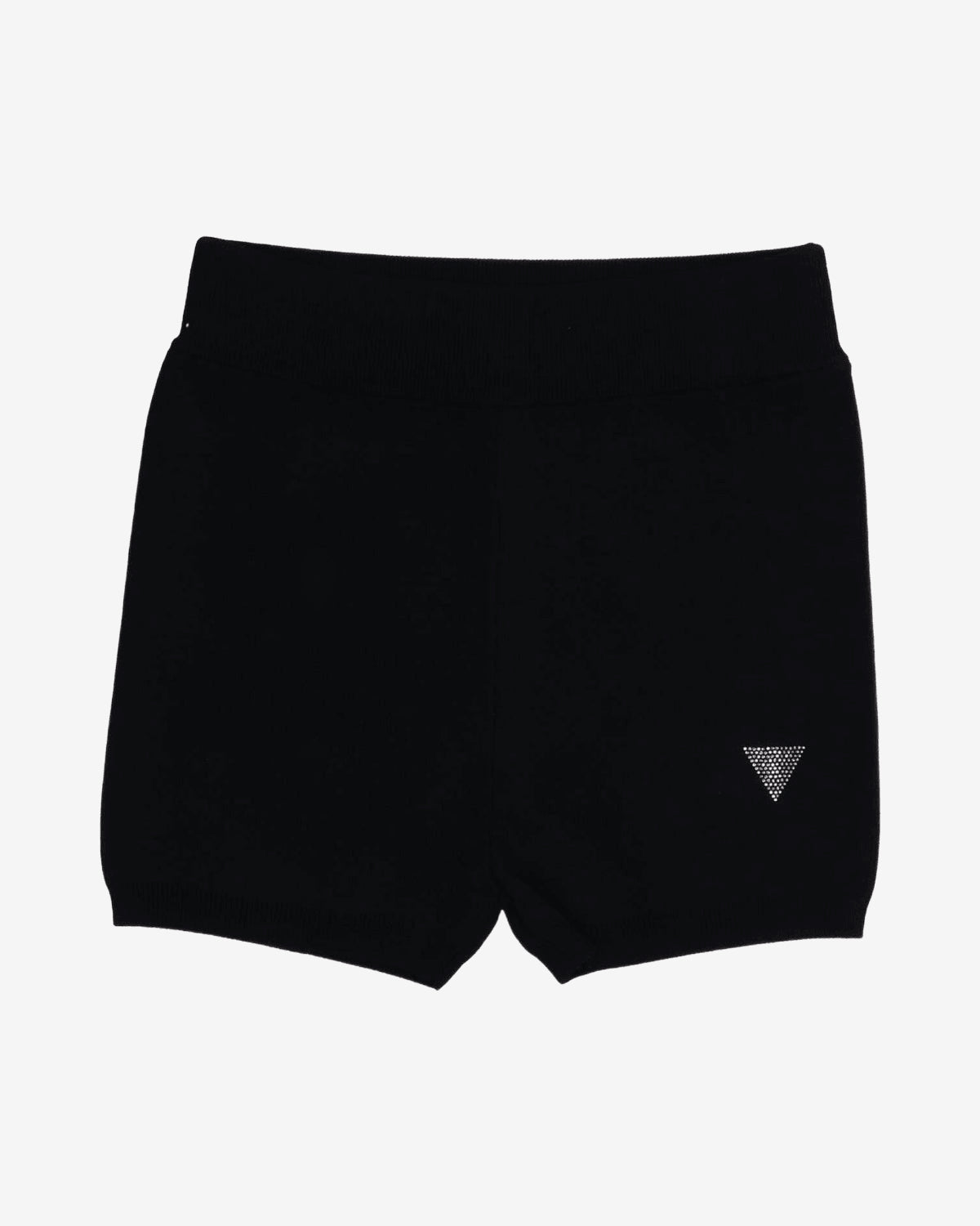 Pantaloncini Alexia Short logo strass W4GZ25Z3F40
