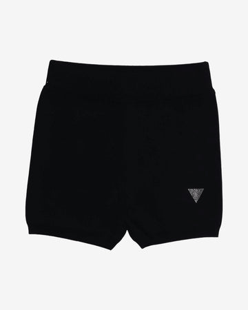 Pantaloncini Alexia Short logo strass W4GZ25Z3F40