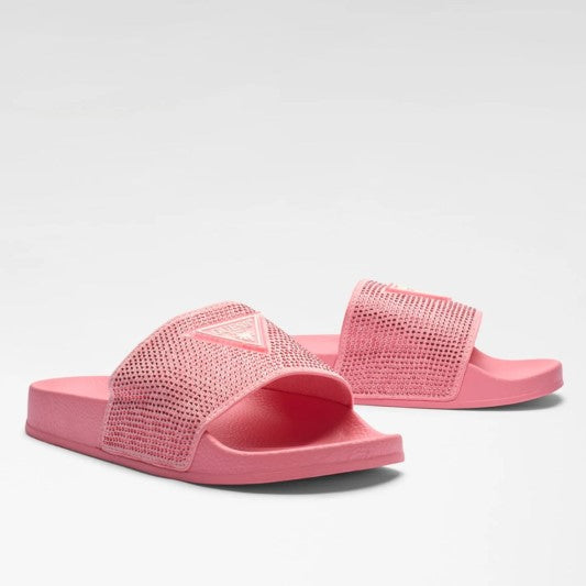 Scarpe mare Guess BEACH SLIPPERS W/ RHINESTONES