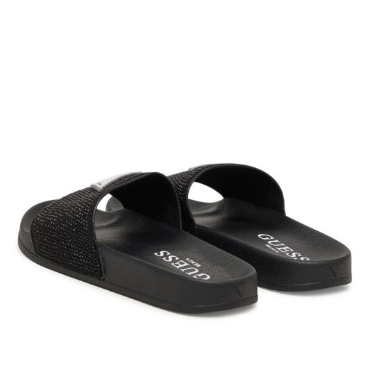 Scarpe mare Guess BEACH SLIPPERS W/ RHINESTONES
