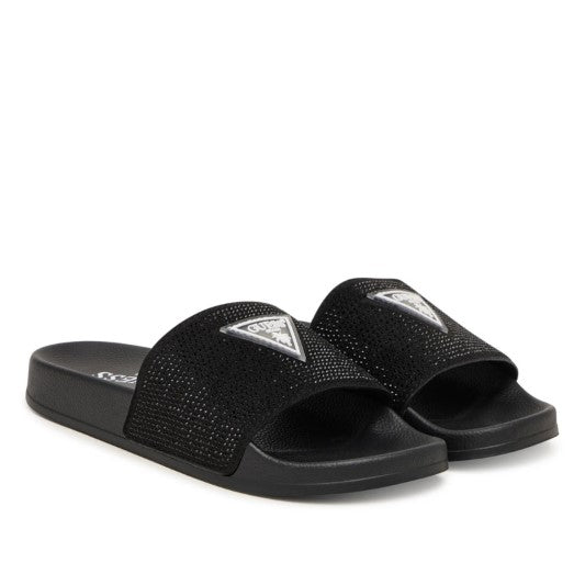Scarpe mare Guess BEACH SLIPPERS W/ RHINESTONES