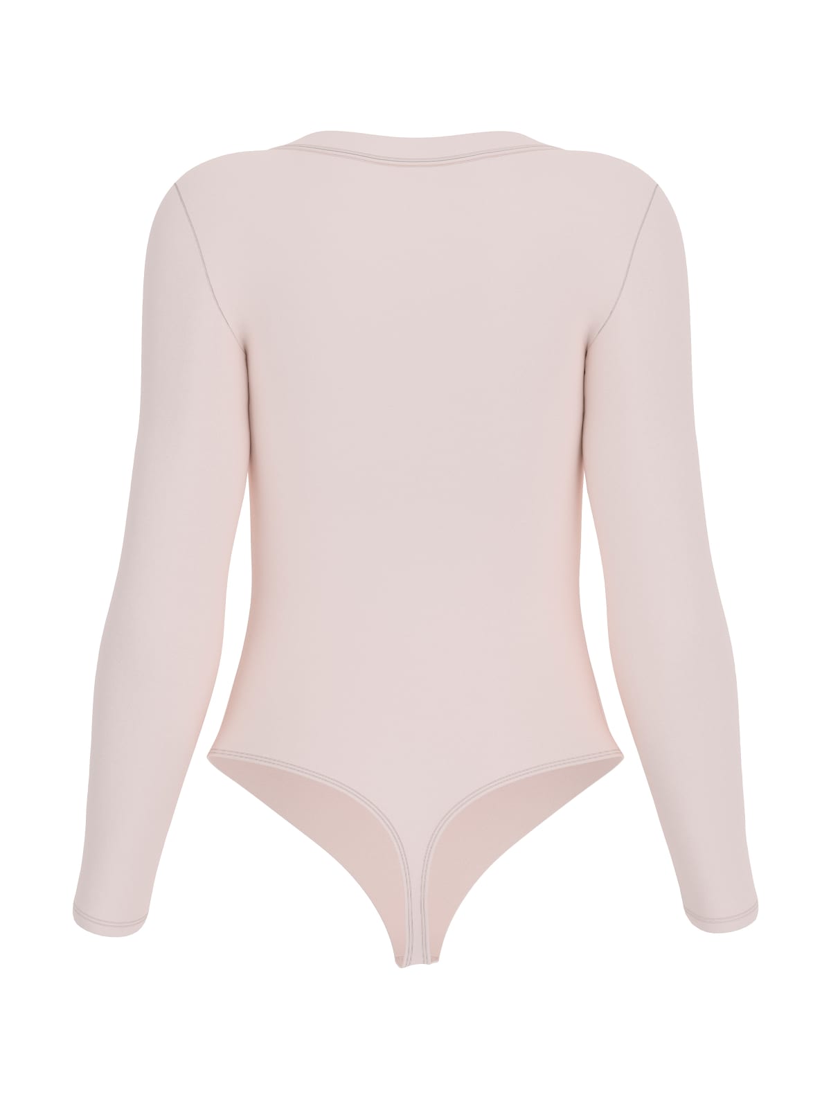 Body Guess Colette maniche lunghe bianco