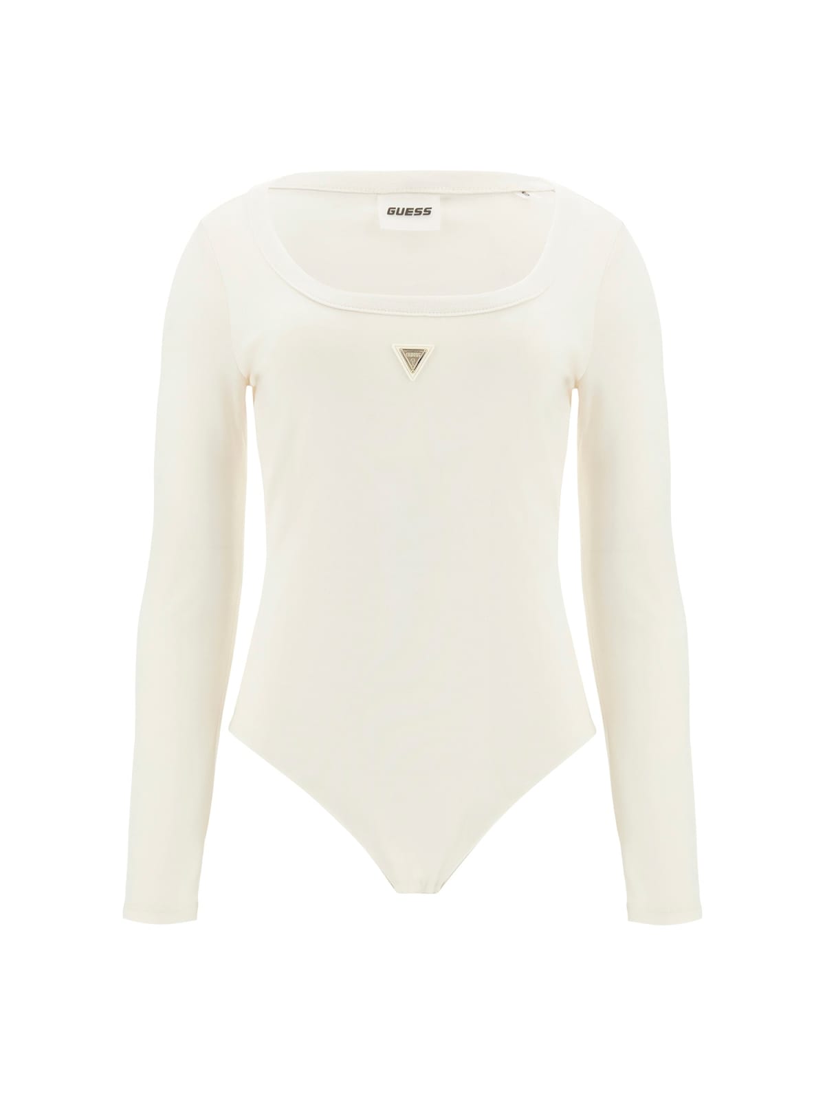 Body Guess Colette maniche lunghe bianco