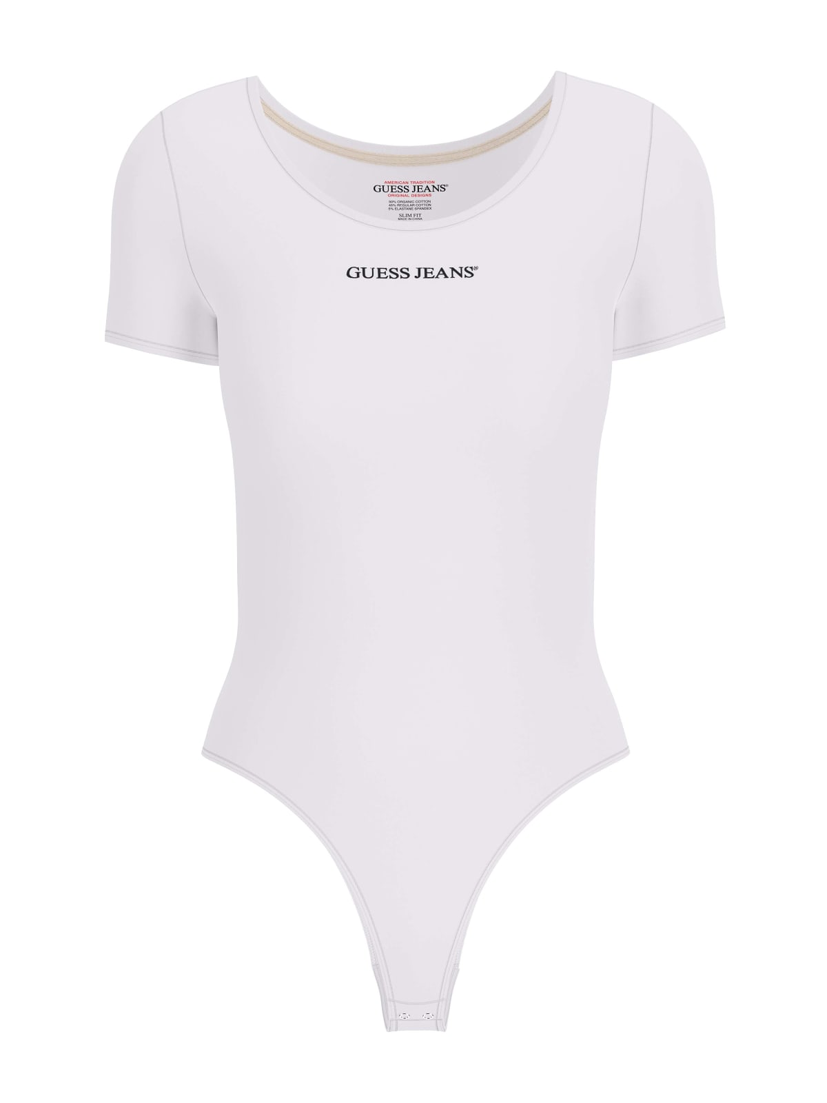 Guess Body Bianco Cotone Donna