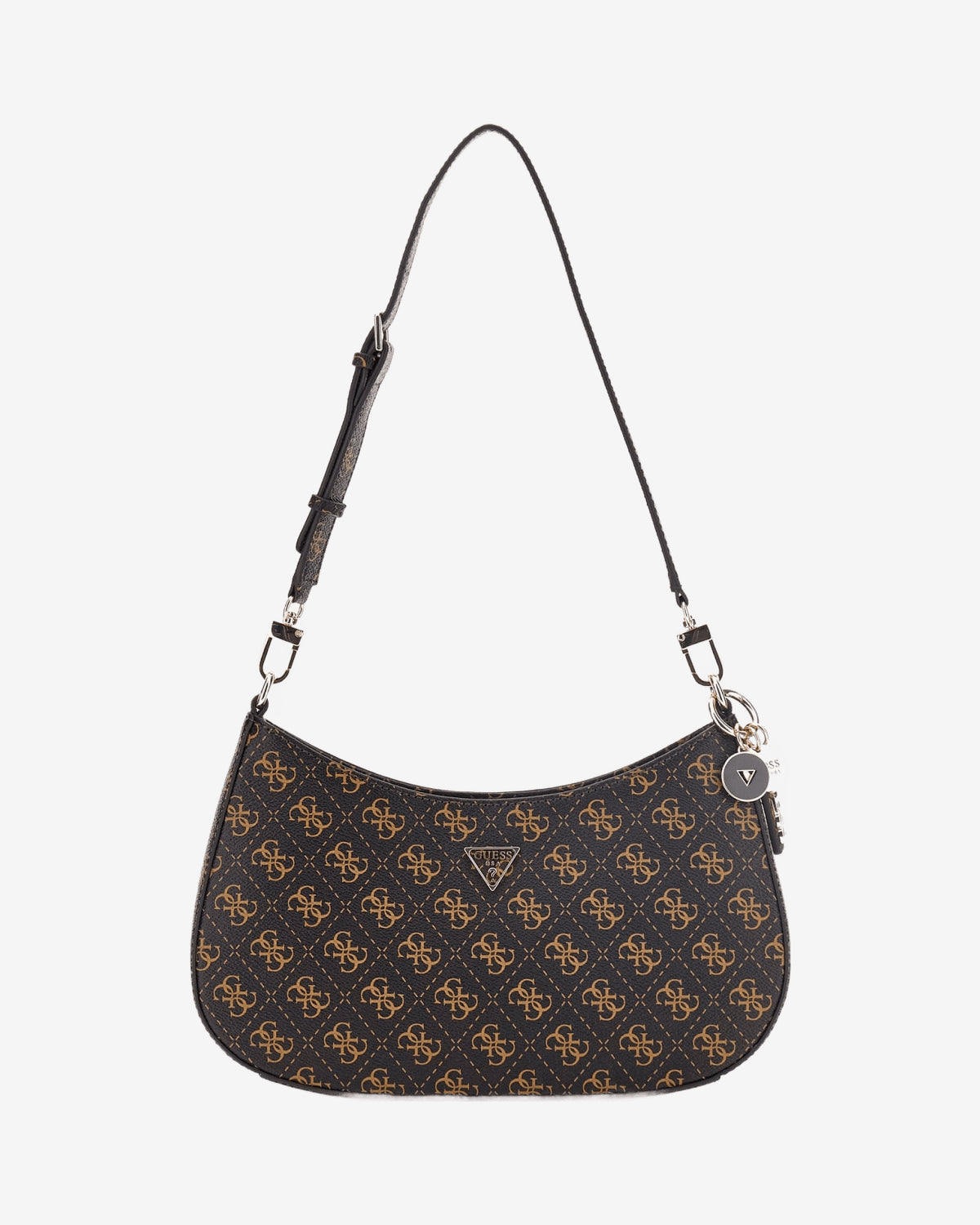 Guess Noelle II Spalla Logo Metallic Beige