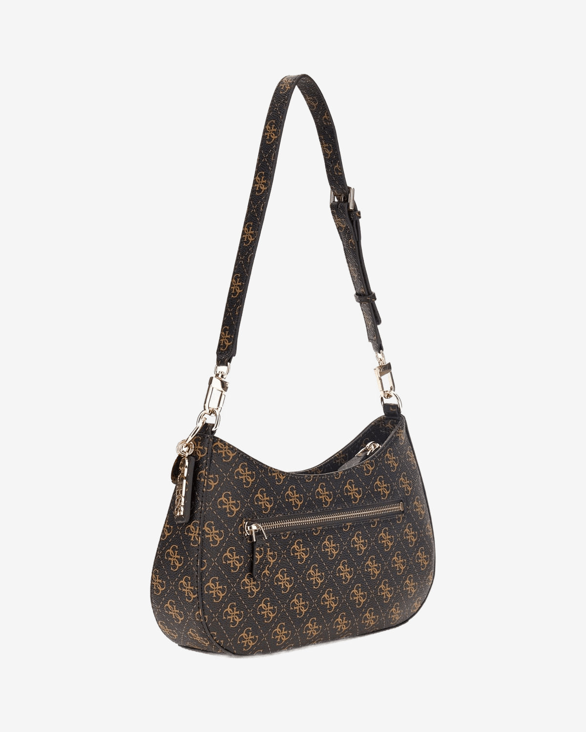 Guess Noelle II Spalla Logo Metallic Beige
