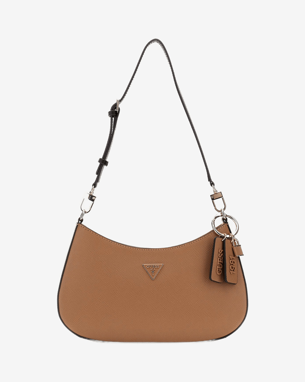 Guess Noelle II Spalla Logo Metallic Beige