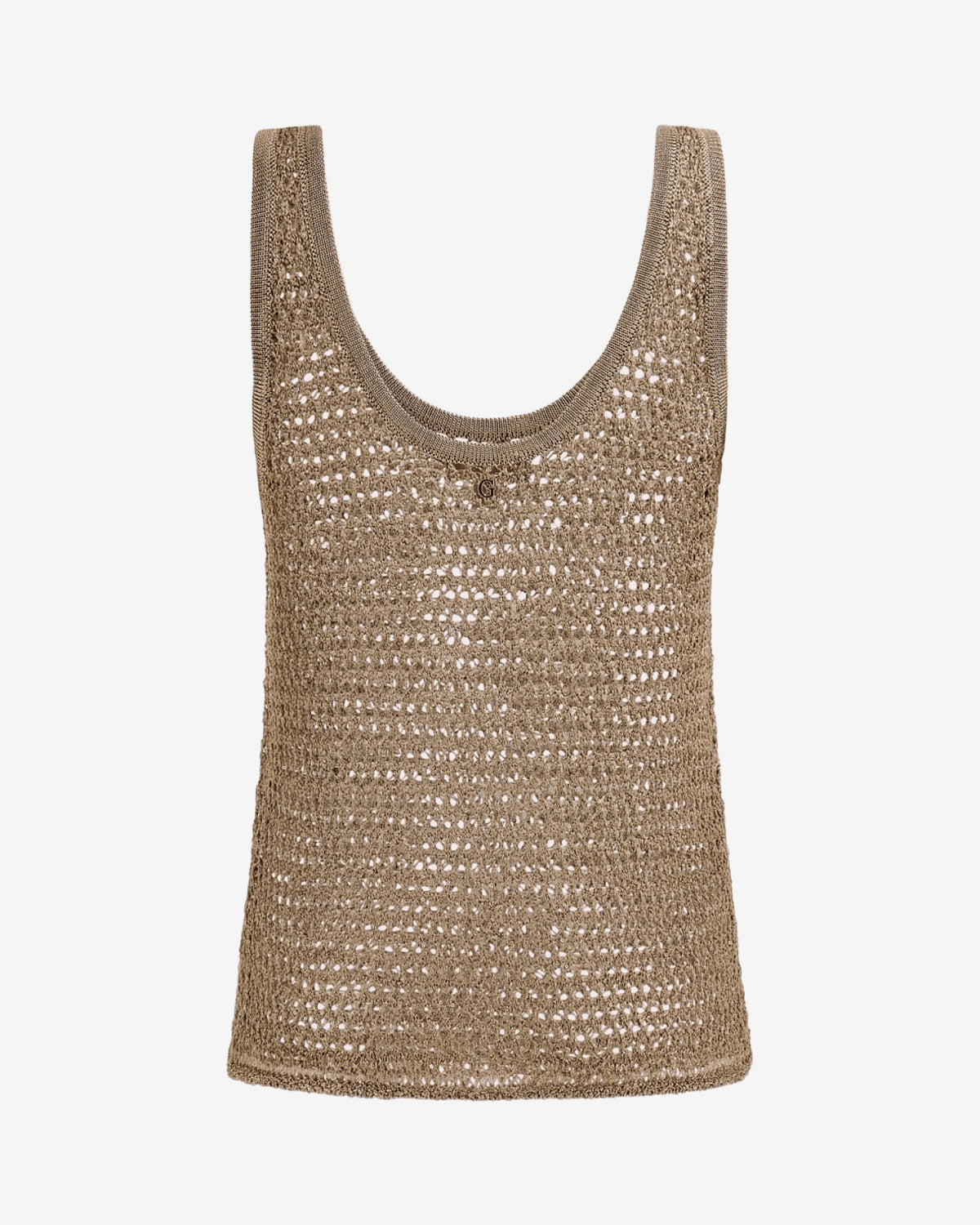 Canotta Guess Open Stitch Ava Oro