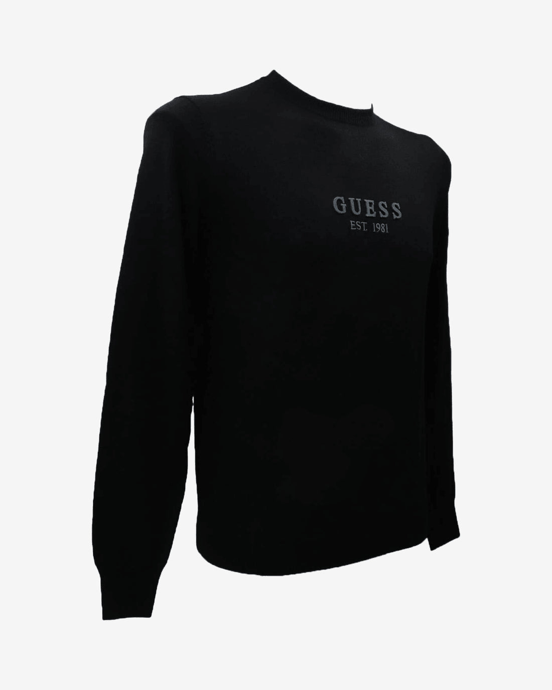 Maglione Guess Logo Nero Uomo