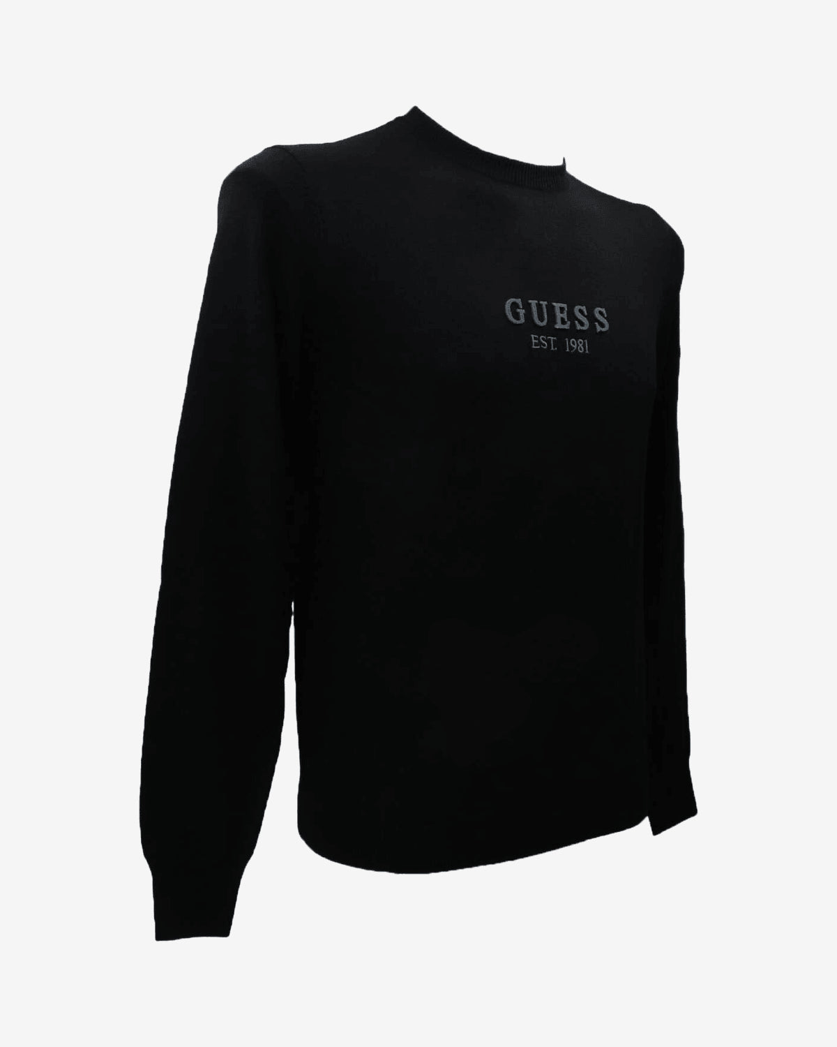 Maglione Guess Logo Nero Uomo