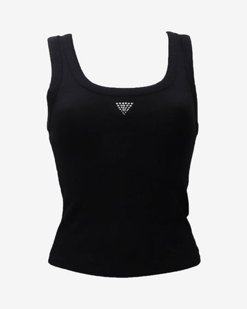 Canotte ECO TRIANGLE BLING RIBBED TANK