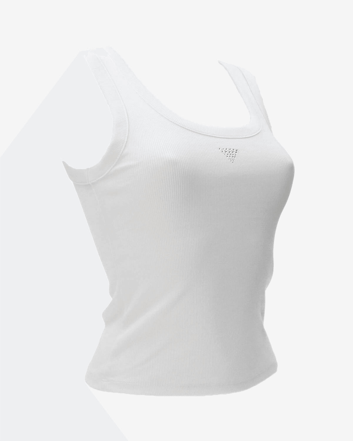 Canotte ECO TRIANGLE BLING RIBBED TANK