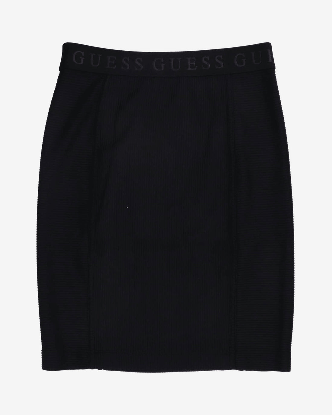 Gonna Bodycon Guess Nera Elastica - foto indossata