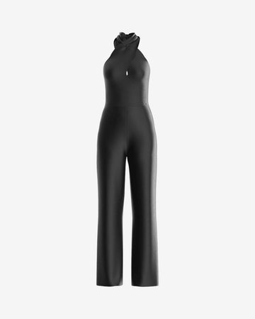 Tute EMILY SHINY RIB OVERALL