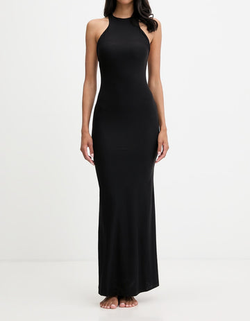Vestiti Guess EVELINE NEW HALTER NECK LONG