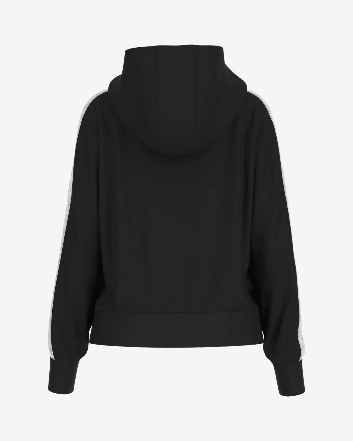 Felpa Guess Maryella Full Zip Nera Donna