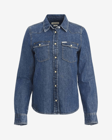 GJ SLIM LS DENIM SHIRT