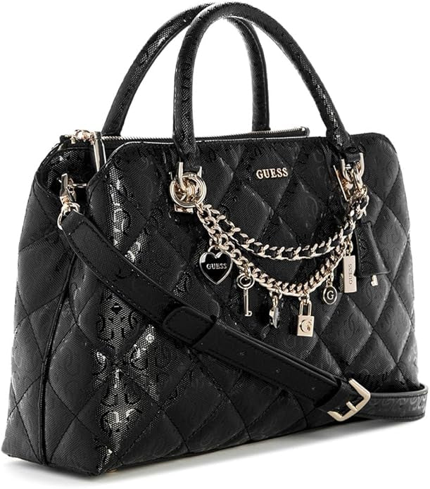 Borse a mano Guess LIBBY 2 COMP SATCHEL