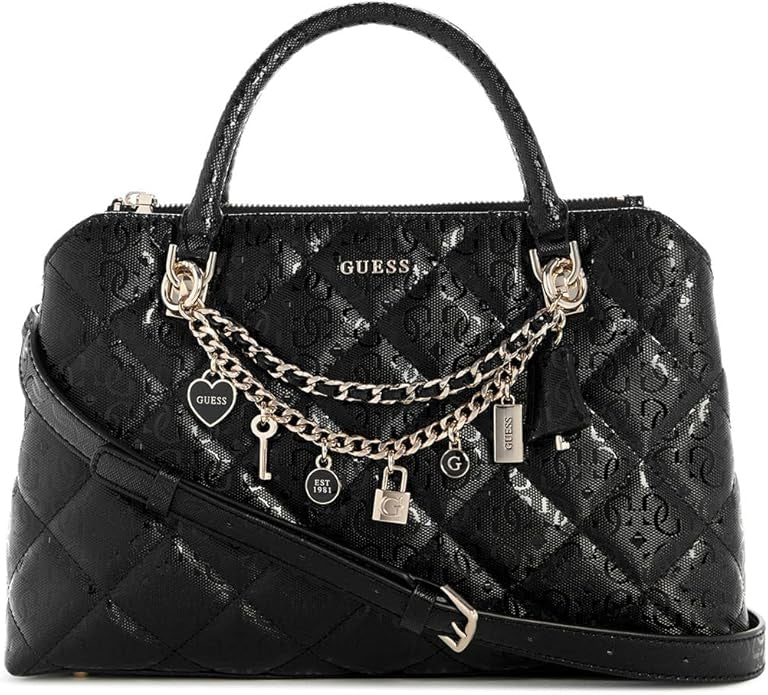 Borse a mano Guess LIBBY 2 COMP SATCHEL
