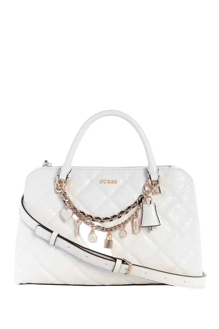 Borse a mano Guess LIBBY 2 COMP SATCHEL