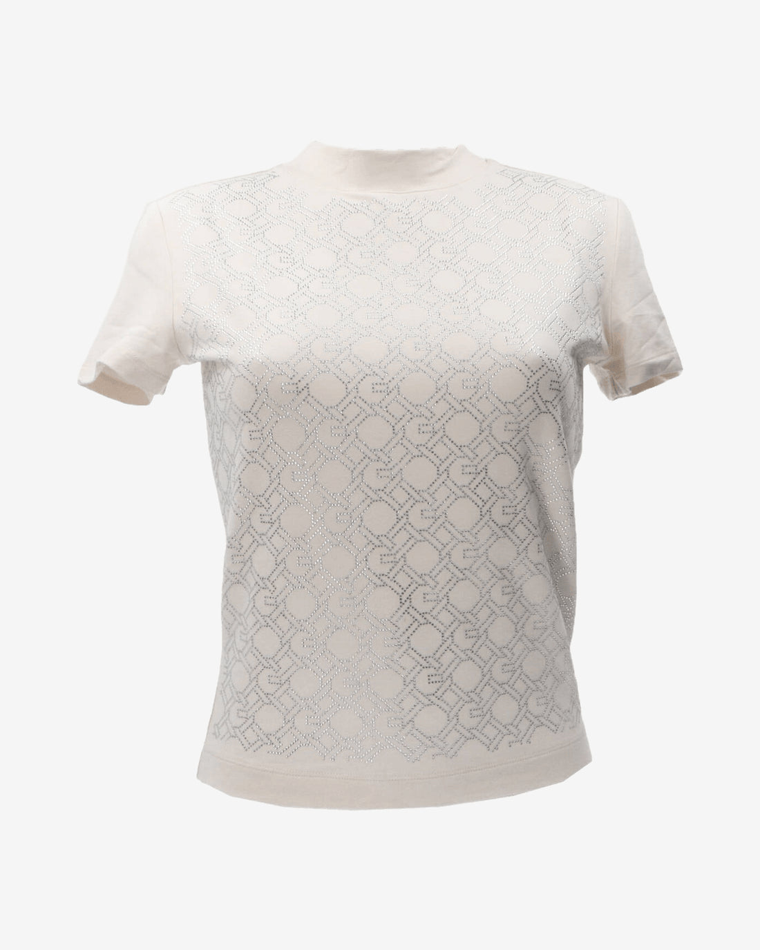 T-shirt LOGO CHAIN ALL OVER T-SHIRT - foto indossata