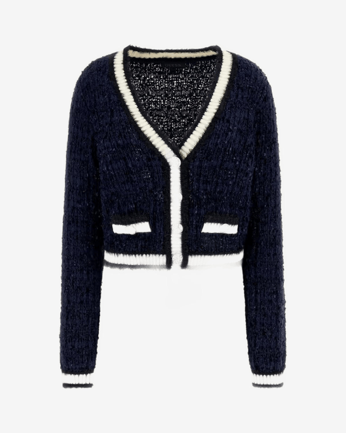 Cardigan Guess Donna Maglia Testurizzata