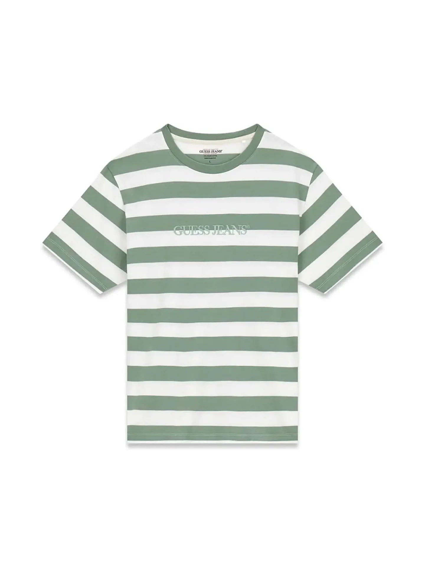 Jeans Guess M4YI84K9XF1 GJ SS CN REG STRIPED YD TEE
