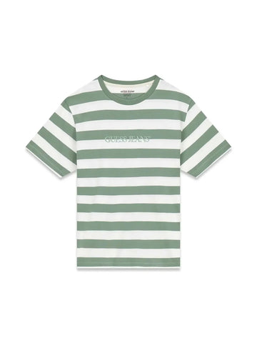 Jeans Guess M4YI84K9XF1 GJ SS CN REG STRIPED YD TEE
